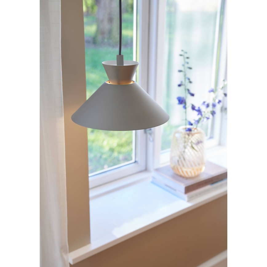 Nordlux - Lestenec na vrvici DIAL 1xE27/40W/230V pr. 25 cm siva