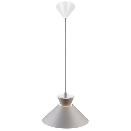 Nordlux - Lestenec na vrvici DIAL 1xE27/40W/230V pr. 25 cm siva