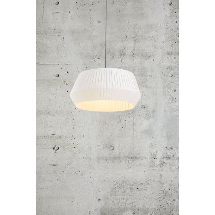 Nordlux - Lestenec na vrvici DICTE 1xE27/60W/230V pr. 53 cm bela