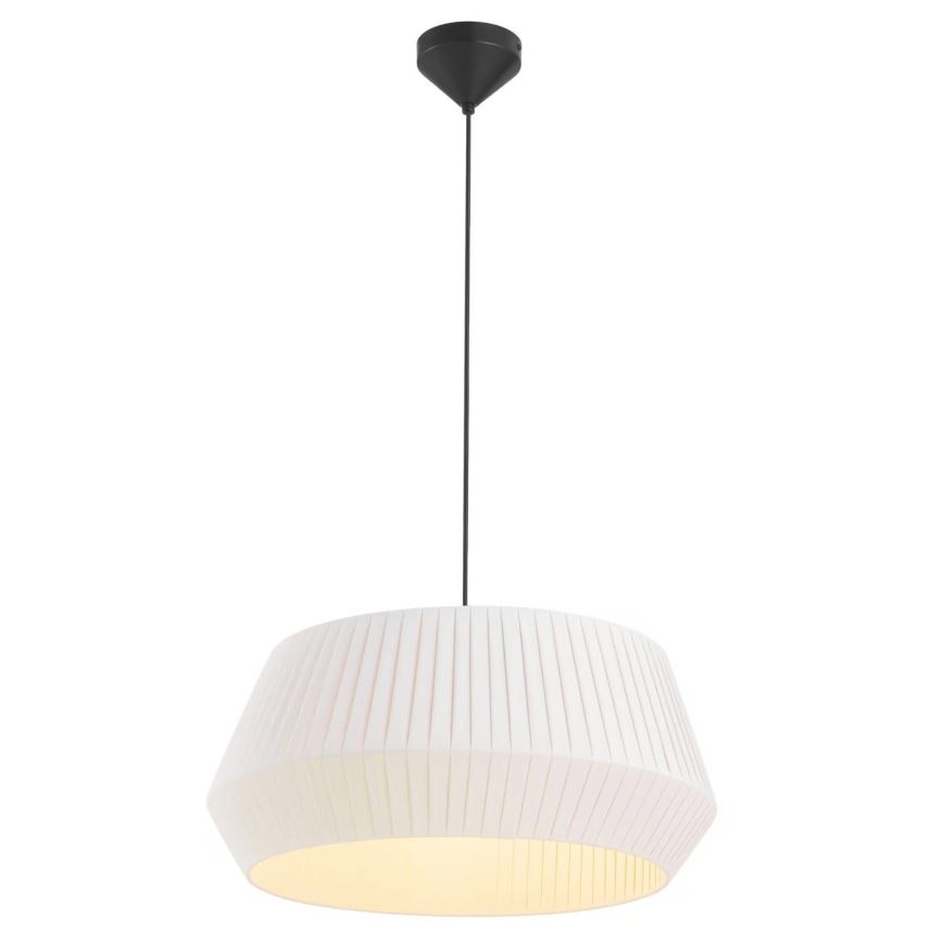 Nordlux - Lestenec na vrvici DICTE 1xE27/60W/230V pr. 53 cm bela