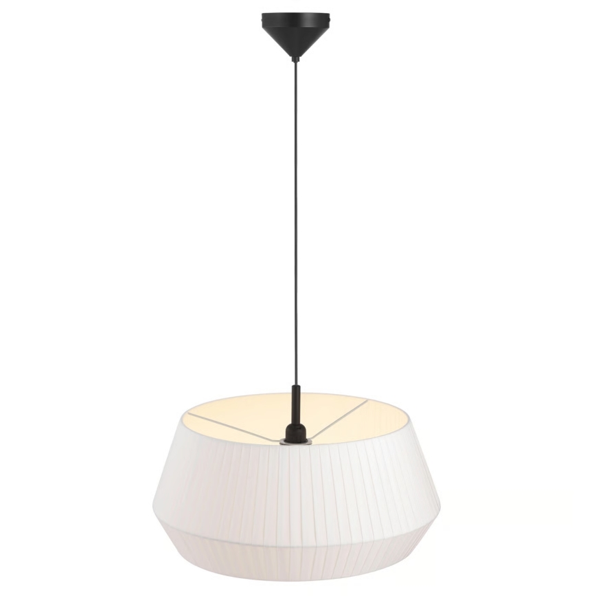 Nordlux - Lestenec na vrvici DICTE 1xE27/60W/230V pr. 53 cm bela