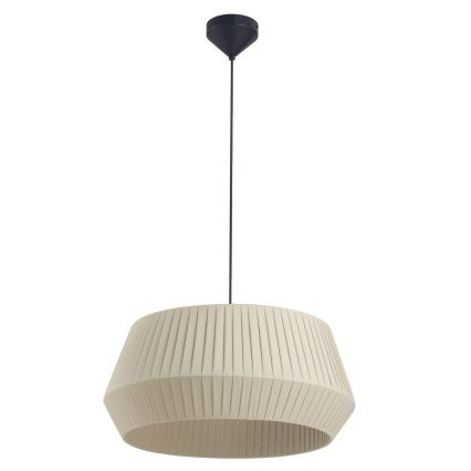 Nordlux - Lestenec na vrvici DICTE 1xE27/60W/230V pr.53 cm bež