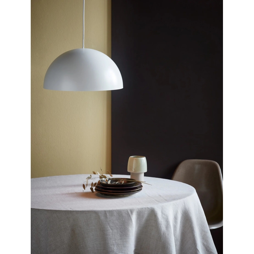 Nordlux - Lestenec na vrvici ELLEN 1xE27/40W/230V bela