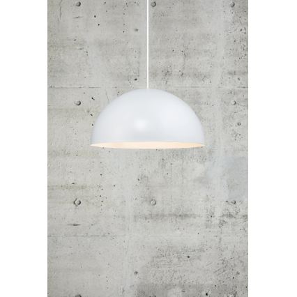 Nordlux - Lestenec na vrvici ELLEN 1xE27/40W/230V bela