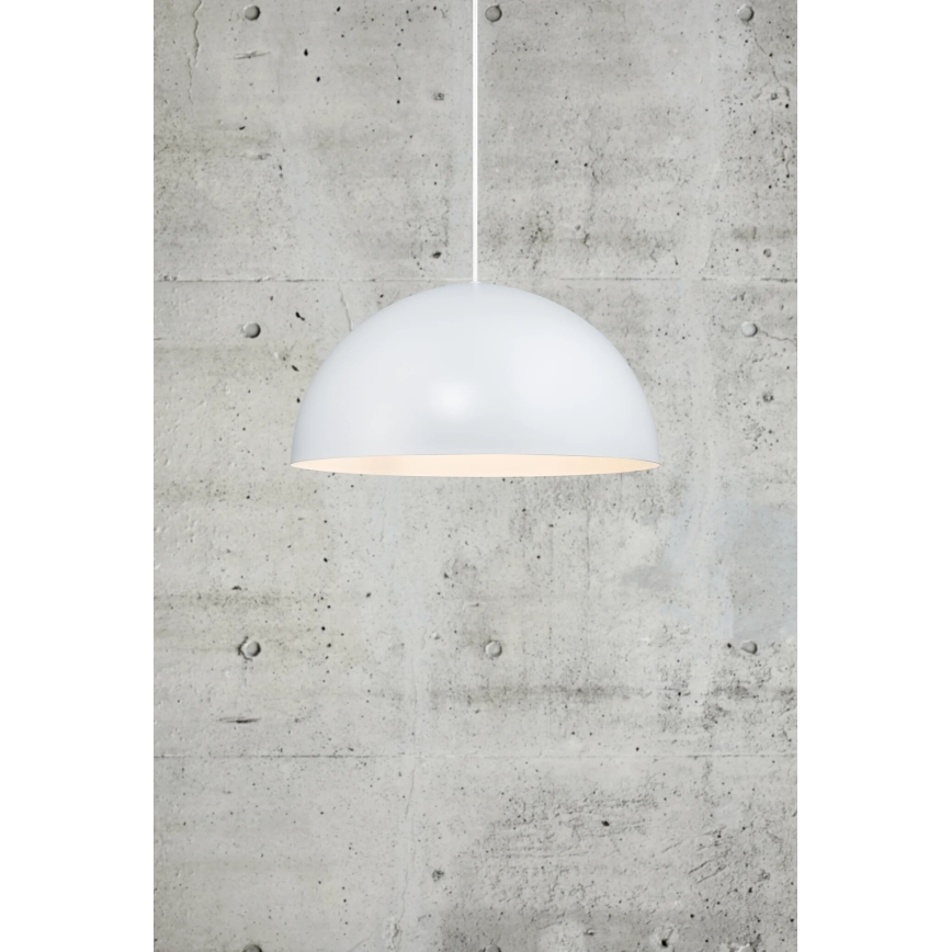 Nordlux - Lestenec na vrvici ELLEN 1xE27/40W/230V bela