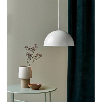 Nordlux - Lestenec na vrvici ELLEN 1xE27/40W/230V bela