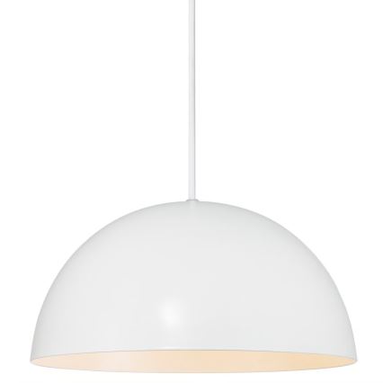 Nordlux - Lestenec na vrvici ELLEN 1xE27/40W/230V bela