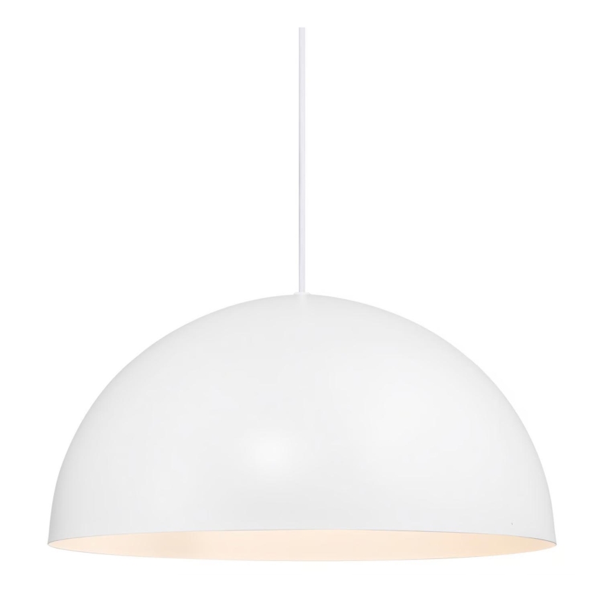 Nordlux - Lestenec na vrvici ELLEN 1xE27/40W/230V pr. 40 cm bela