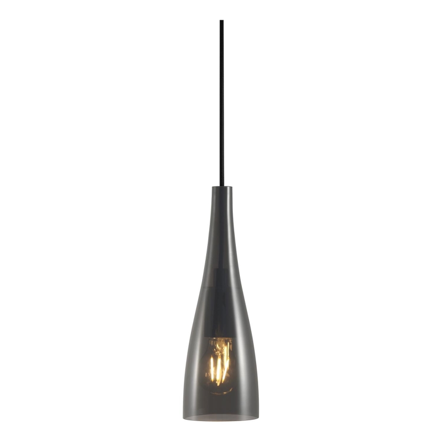 Nordlux - Lestenec na vrvici EMBLA 1xE27/40W/230V črna