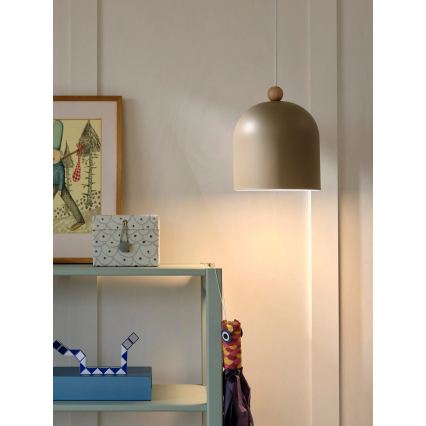 Nordlux - Lestenec na vrvici GASTON 1xE27/40W/230V bež
