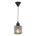 Nordlux - Lestenec na vrvici HOLLYWOOD 1xE27/60W/230V pr. 10,8 cm prozorna