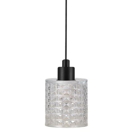 Nordlux - Lestenec na vrvici HOLLYWOOD 1xE27/60W/230V prozorna