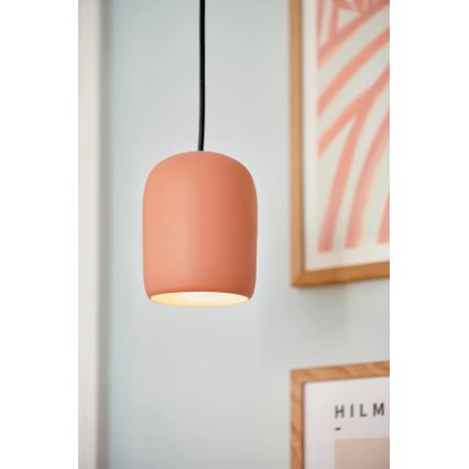 Nordlux - Lestenec na vrvici NOTTI 1xE27/25W/230V oranžna