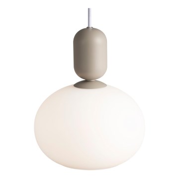 Nordlux - Lestenec na vrvici NOTTI 1xE27/40W/230V siva