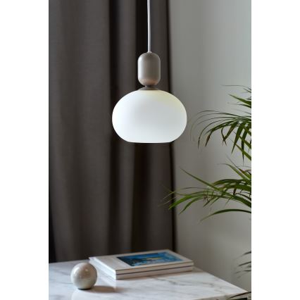 Nordlux - Lestenec na vrvici NOTTI 1xE27/40W/230V siva