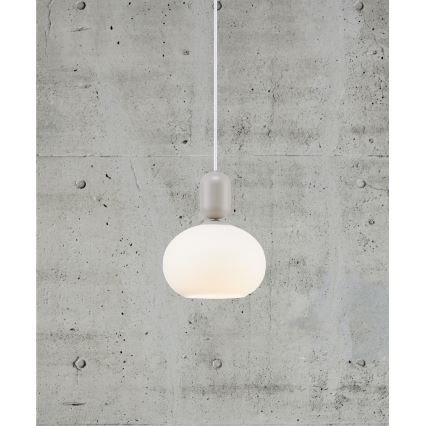 Nordlux - Lestenec na vrvici NOTTI 1xE27/40W/230V siva