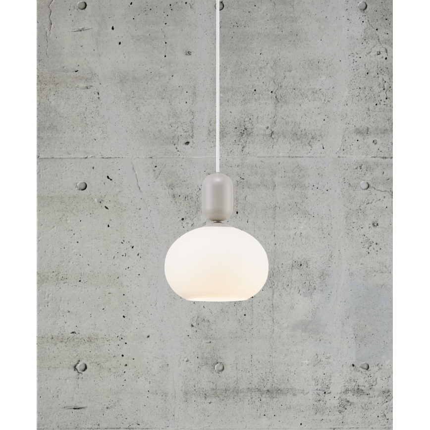 Nordlux - Lestenec na vrvici NOTTI 1xE27/40W/230V siva