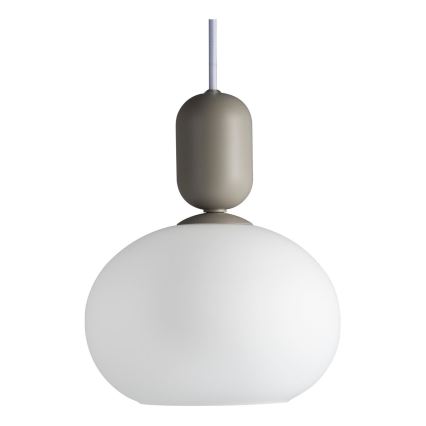 Nordlux - Lestenec na vrvici NOTTI 1xE27/40W/230V siva