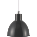 Nordlux - Lestenec na vrvici POP 1xE27/40W/230V antracit