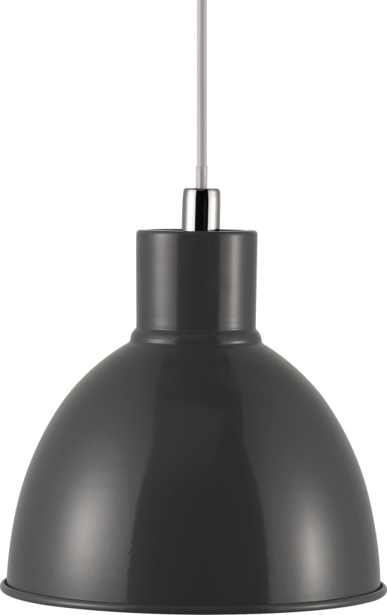 Nordlux - Lestenec na vrvici POP 1xE27/40W/230V antracit