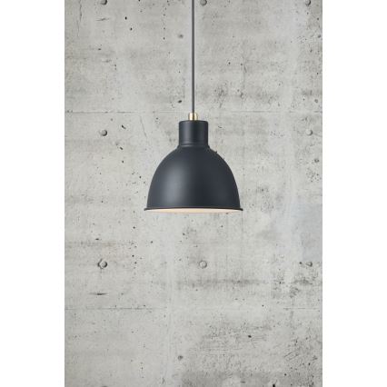 Nordlux - Lestenec na vrvici POP 1xE27/60W/230V črna