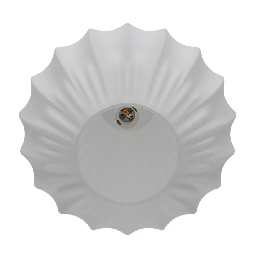 Nordlux - Lestenec na vrvici SALLINO 1xE27/15W/230V premer 24 cm bela