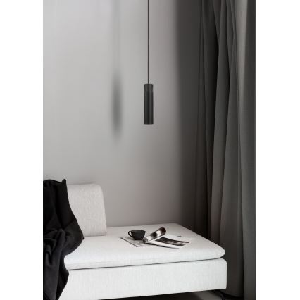 Nordlux - Lestenec na vrvici TILO 1xGU10/15W/230V črna