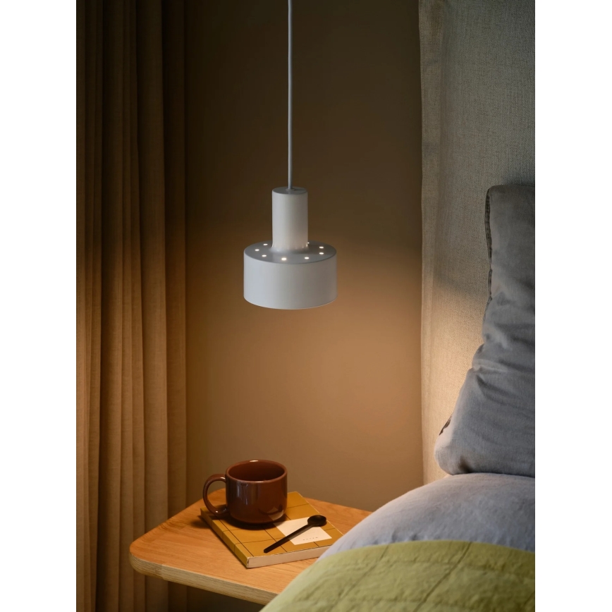 Nordlux - Lestenec za MATIS 1xE27/40W/230V bela