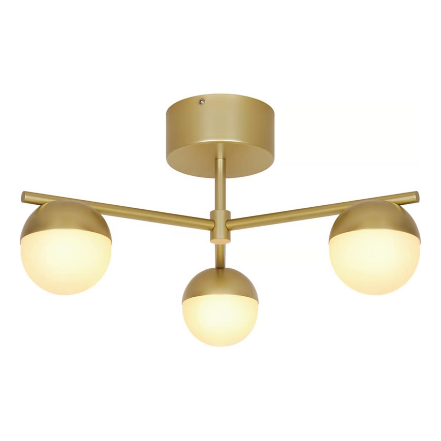 Nordlux - Nadgradni lestenec CONTINA 3xG9/5W/230V medenina
