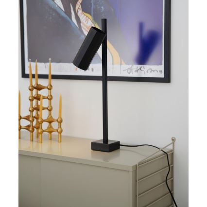 Nordlux - Namizna svetilka ALANIS 1xGU10/15W/230V črna