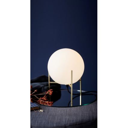 Nordlux - Namizna svetilka ALTON 1xE14/15W/230V zlata