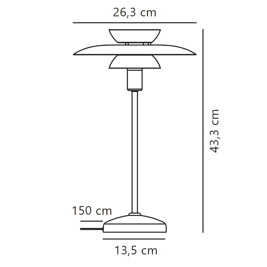 Nordlux - Namizna svetilka CARMEN 1xE14/25W/230V črna