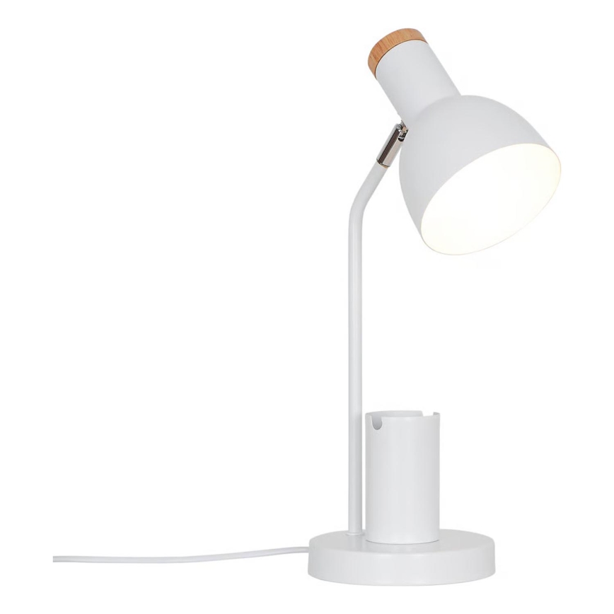 Nordlux - Namizna svetilka DEVONE 1xE27/15W/230V bela
