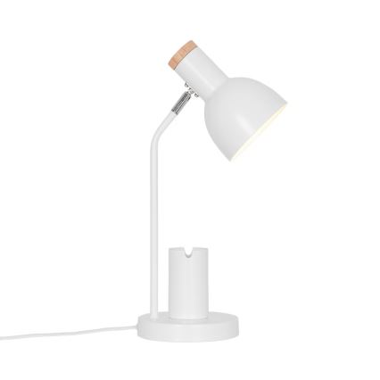 Nordlux - Namizna svetilka DEVONE 1xE27/15W/230V bela