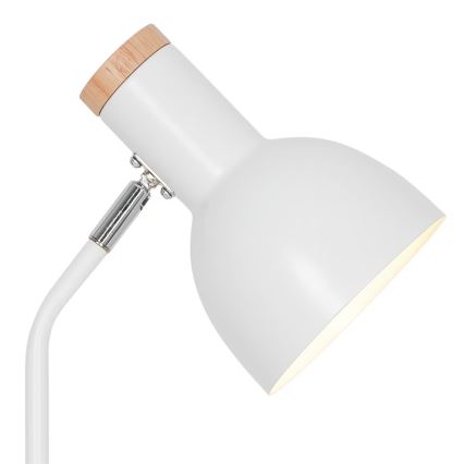 Nordlux - Namizna svetilka DEVONE 1xE27/15W/230V bela
