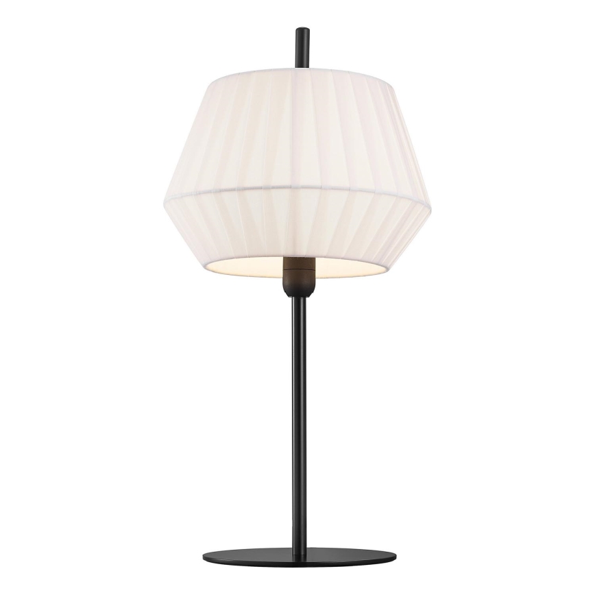 Nordlux - Namizna svetilka DICTE 1xE14/40W/230V bela/črna