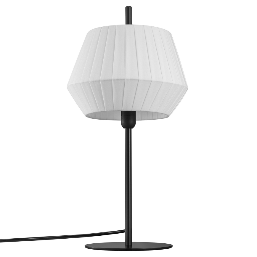 Nordlux - Namizna svetilka DICTE 1xE14/40W/230V bela/črna