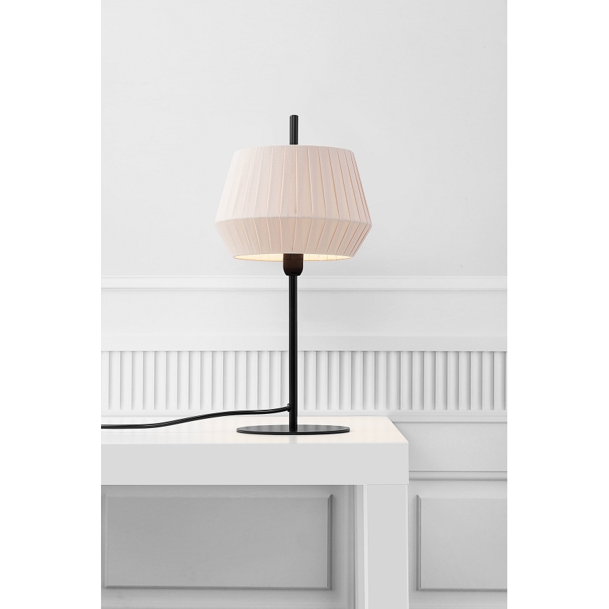 Nordlux - Namizna svetilka DICTE 1xE14/40W/230V bež/črna