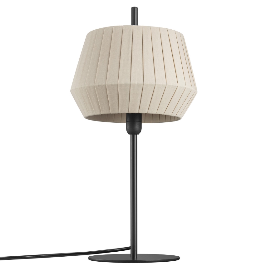 Nordlux - Namizna svetilka DICTE 1xE14/40W/230V bež/črna