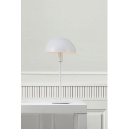 Nordlux - Namizna svetilka ELLEN 1xE14/40W/230V bela