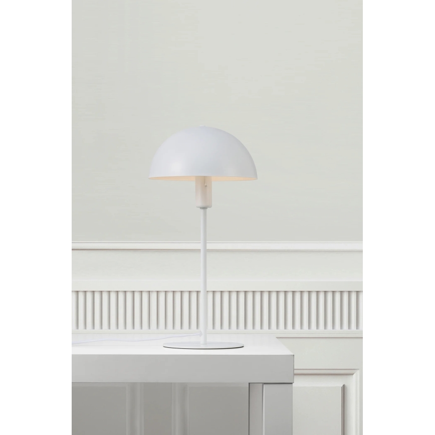 Nordlux - Namizna svetilka ELLEN 1xE14/40W/230V bela