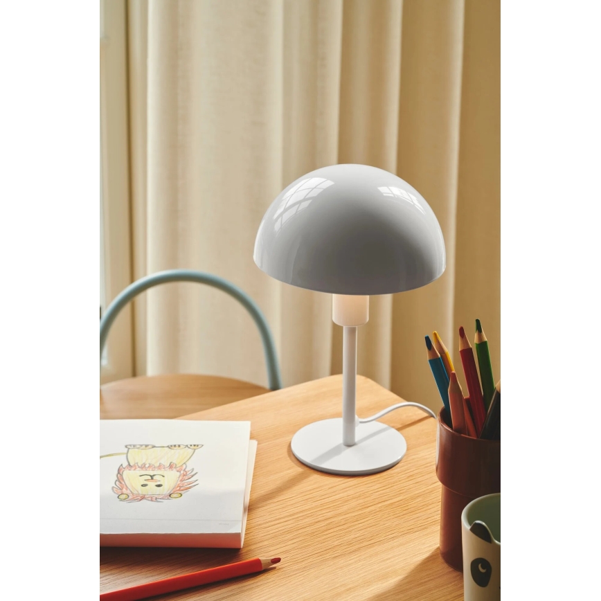 Nordlux - Namizna svetilka ELLEN 1xE14/40W/230V bela