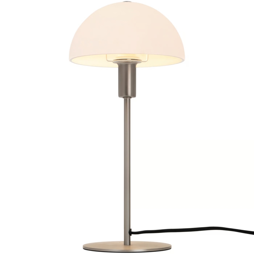 Nordlux - Namizna svetilka ELLEN 1xE14/40W/230V matni krom/bela