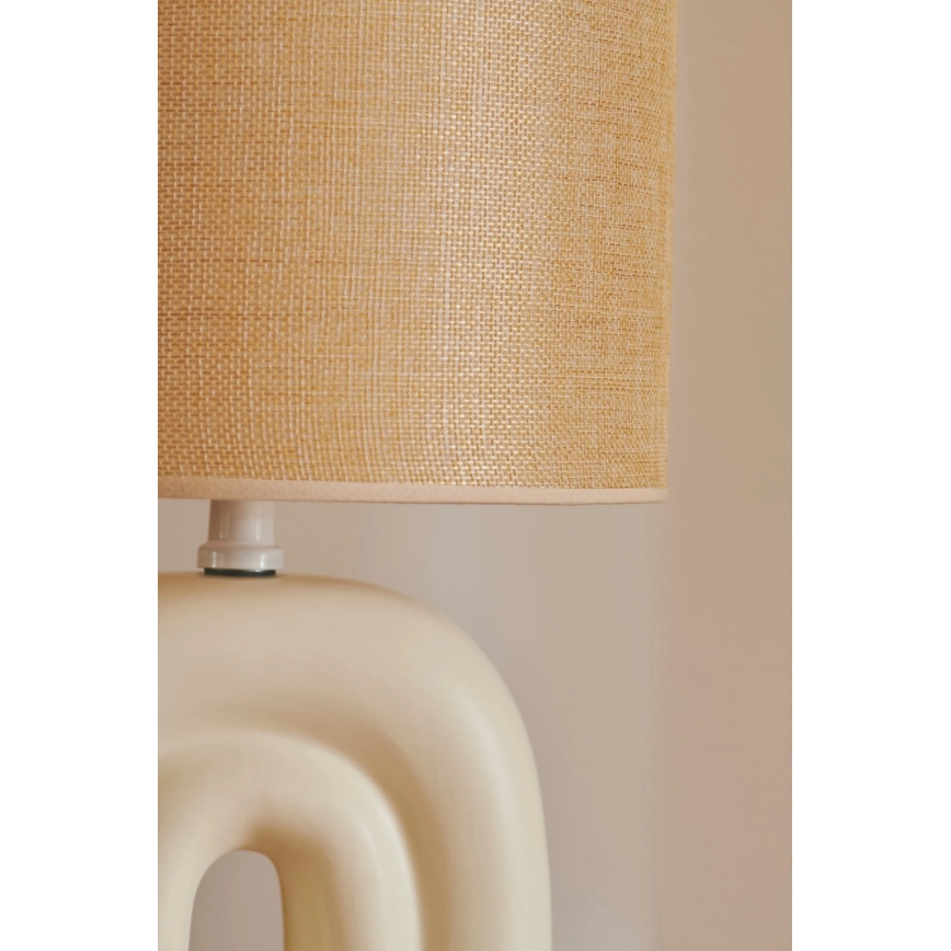 Nordlux - Namizna svetilka HAZE 1xE27/40W/230V bež
