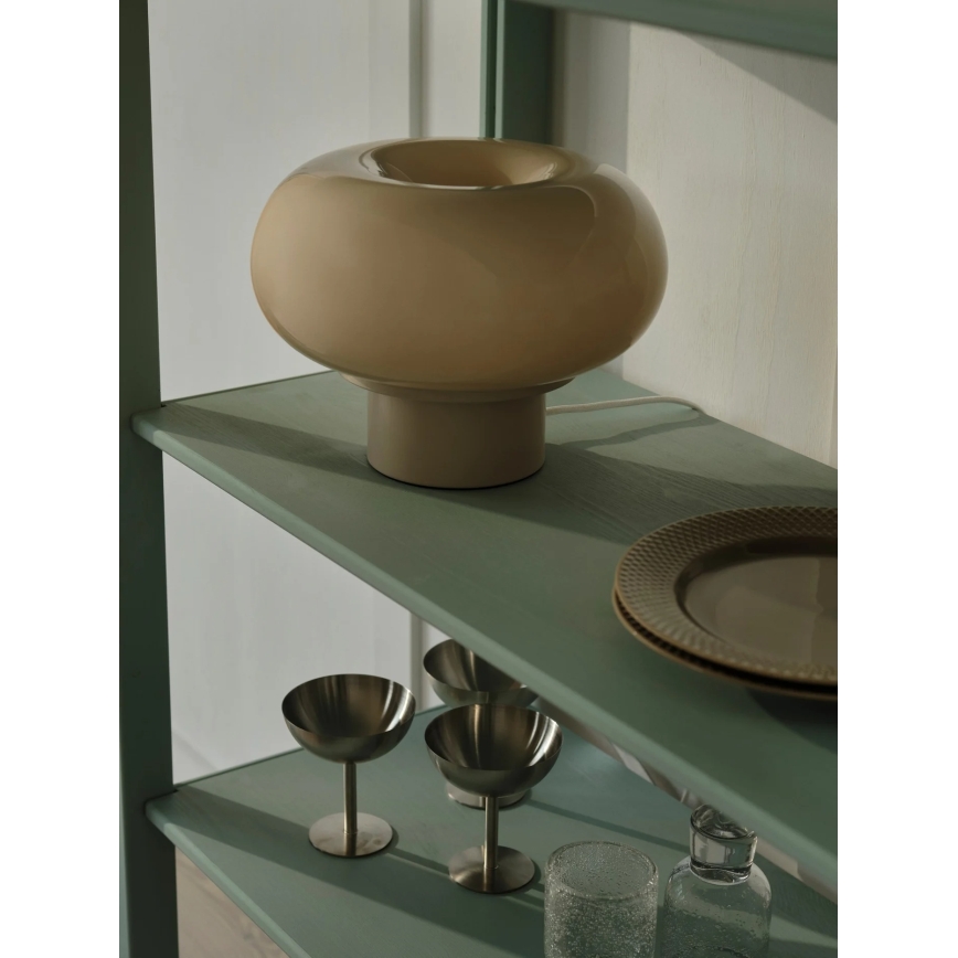 Nordlux - Namizna svetilka MALTI 2xE27/10W/230V bež