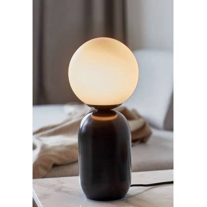Nordlux - Namizna svetilka NOTTI 1xE14/25W/230V črna