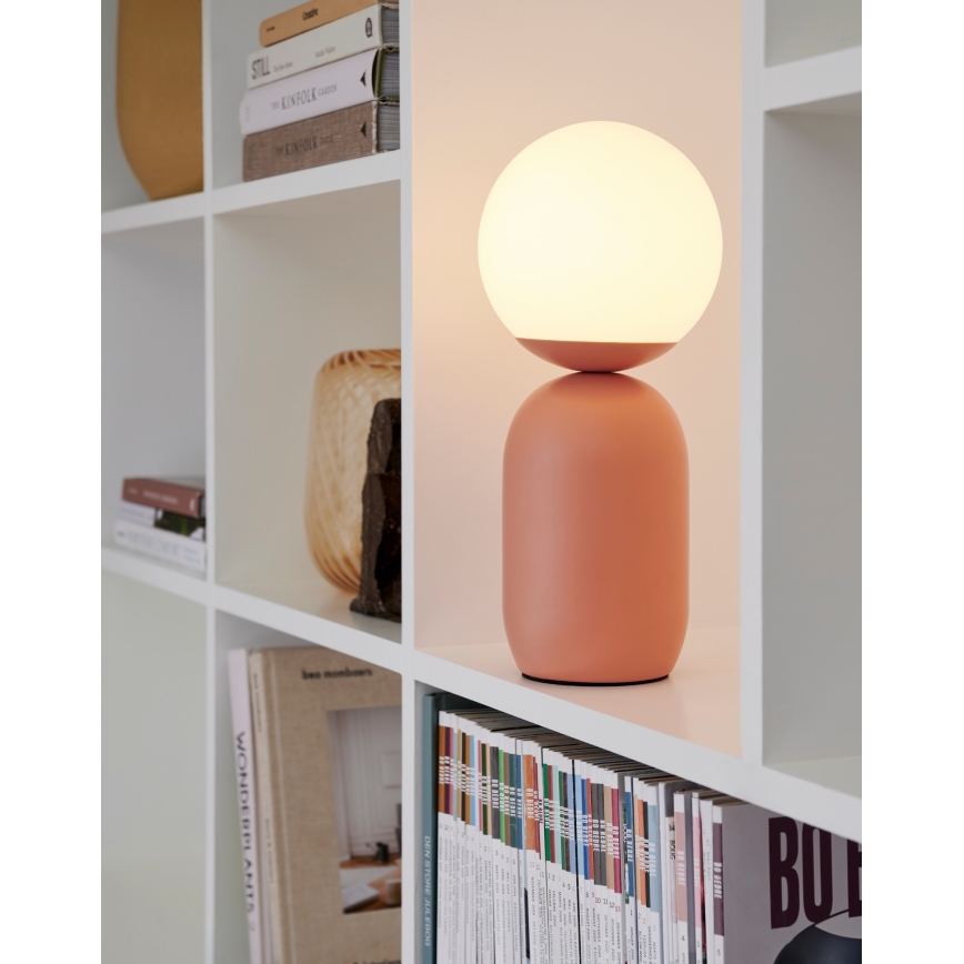 Nordlux - Namizna svetilka NOTTI 1xE14/25W/230V rjava