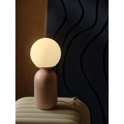 Nordlux - Namizna svetilka NOTTI 1xE14/25W/230V rožnata