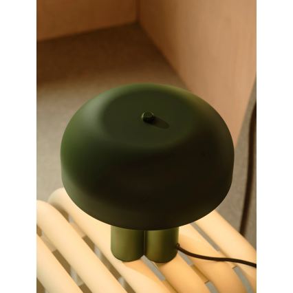 Nordlux - Namizna svetilka SANDRO 1xE27/15W/230V zelena