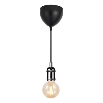 Nordlux - Napajalni kabel AVRA 1xE27/60W/230V črna
